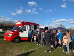 school ice cream van hire